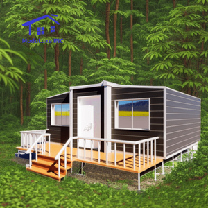Casa Contenedor Expandible de Acero Contemporánea para Jardín, Comedor Exterior y Espacio de Co-Working con Luz Natural - Product Image 1