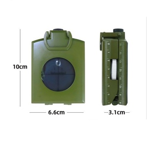 Logo personalizzato tattico esterno portatile combattimento Orienteering impermeabile di precisione tracciatura geologica rilevamento clinometro bussola - Product Image 6