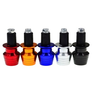Tapones de manillar universales CNC de 22 mm para motocicleta, tapas de extremo de manillar para Z900 Z1000 <span class=keywords><strong>ER6N</strong></span> <span class=keywords><strong>ER6F</strong></span> - Product Image 5