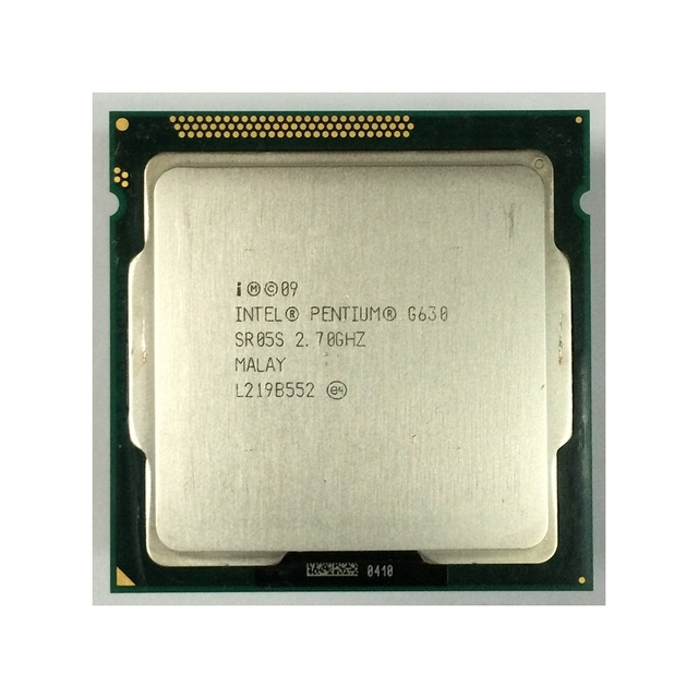 Pentium G630 Dual-Core SR05S 2.7 GHz LGA 1155 CPU Processor Used but Stock for Server Application