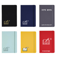 Carnet de réunion personnalisé en similicuir A5 avec logo, journal personnalisé pour les affaires