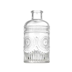 Centrotavola per Matrimoni, Vaso per Fiori Alto di Lusso Ecologico in Vetro Colorato, Design Art Déco per Arredamento Casa, Vaso da Tavolo OEM - Product Image 1