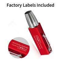 Lampes de poche LED en alliage d'aluminium USB Type-C de haute qualité avec 3 torches pour pierres précieuses et bijoux, étanches IP66, durée de vie de 50 000 heures