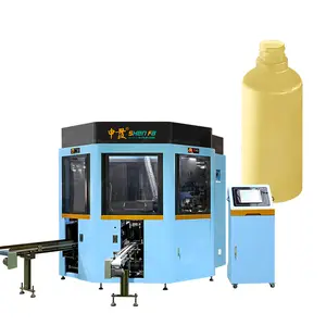 screen printing machine for plastic bottle glass bottle oval bottle 3 color automatic servo printer