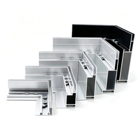 Cadre de boîte lumineuse en aluminium extrudé anodisé sur mesure, ODM en gros pour les salons professionnels en plein air, les kiosques et les publicités extérieures