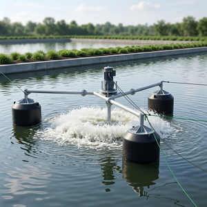 Nuevo Aireador de Superficie de Baja Velocidad con Motor para Tratamiento de Aguas Residuales - Product Image 2
