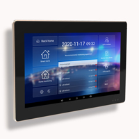 Interphone vidéo IP PoE 10 pouces pour intérieur, écran tactile IPS 1080P, Android 10.0, Wi-Fi, contrôle par application