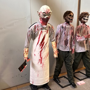 Décorations en métal de zombies de The Walking Dead pour parcs à thème et scènes de maisons hantées dans les centres commerciaux - Product Image 2
