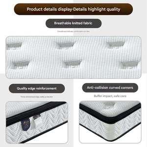 Độc lập Túi mùa xuân Nệm vua nữ hoàng Kích thước bộ nhớ bọt cho khách sạn nhà phòng ngủ Ergonomic vận chuyển sự lựa chọn mới keo Lady - Product Image 4