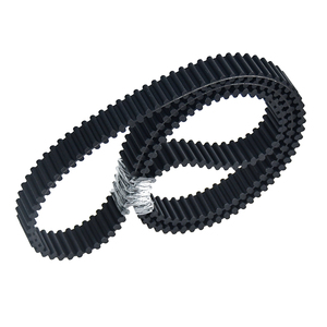 Correas Sincrónicas Dentadas de Doble Cara de Goma Abierta con Alambre de Acero de Poliuretano HTDS 3M 8M 5M 14M XH T10 - Product Image 3