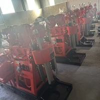 Foreuse de carottage de 200 m à moteur diesel avec pompe à boue de 160 m³/h pour le forage diamanté et l'exploration