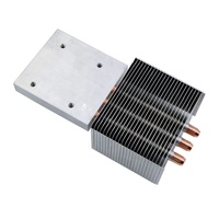 Mini-projecteur fabriqué en usine, interface d'alimentation USB, radiateur en cuivre à caloduc LDP, roulement à billes, refroidissement de boîtier d'ordinateur à vitesse variable