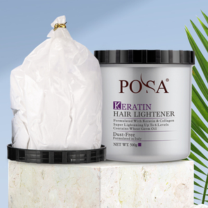 Poudre blanchissante éclaircissante même sans poussière POSA avec <span class=keywords><strong>couleur</strong></span> Kératine BLUE & White - Product Image 3