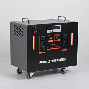 แหล่งจ่ายไฟกลางแจ้ง 2500W, สถานีไฟฟ้าพกพา 220V ความจุขนาดใหญ่ กำลังไฟสูง พร้อมปลั๊กในตัว - Product Image 5