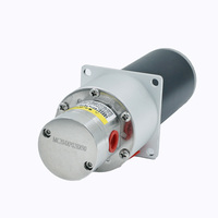 Pompe à engrenages à entraînement magnétique CIP sans pulsations 0,3 ml/rev 316L sans balais pour l'échantillonnage en circuit de réaction chimique fine