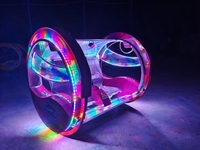 Manèges de haute qualité pour parcs d'attractions : Voitures à bascule 360°, Happy Balance Car, Happy Swing Car