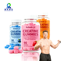 Gummies de créatine monohydrate à marque privée personnalisée – Soutient l'énergie pendant l'entraînement – Complément nutritionnel sportif