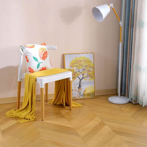 Plancher en <span class=keywords><strong>bois</strong></span> massif à chevrons moderne, super résistant à l'usure, imperméable, anti-fissures, écologique, pour vieille maison, loft - Product Image 3