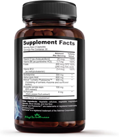 Complément alimentaire pour la santé du nerf sciatique à base d'alpaga OEM, formule de soutien nerveux à base de plantes, capsule d'acide alpha transfrontalière pour adultes
