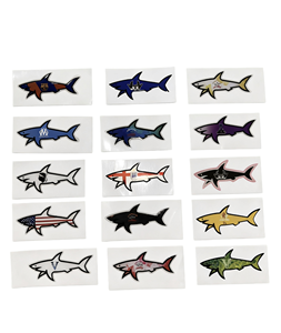 สติกเกอร์กันน้ำลายพีวีซีธีมพอลชาร์ค สำหรับตกแต่งโทรศัพท์มือถือ กระเป๋าเดินทาง ของตกแต่งบ้าน - Product Image 1