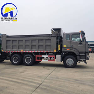 Obral besar harga truk Tipper transportasi pasir Sinotruk Dumper HOWO NX 6x4 10 roda truk sampah HOHAN - Product Image 3