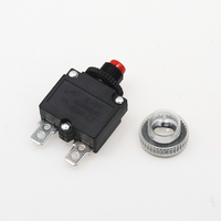 Disjoncteur 2A 3A 5A 6A 7A 8A 10A 15A 20A, protecteur de surcharge, interrupteur thermique à réinitialisation par pression