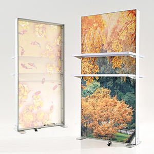 Benutzer definierte LED Modular Ausstellung Messestand Stand Aluminium Messestand Spannung Stoff <span class=keywords><strong>Pop</strong></span> Up Hintergrund Wand Tarde Stand Regale - Product Image 2