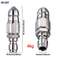 Raccord de tuyau pour nettoyeur haute pression, connecteur mâle NPT 3/8'', connexion rapide, prise SS304, 5000 PSI, pour peinture de surfaces