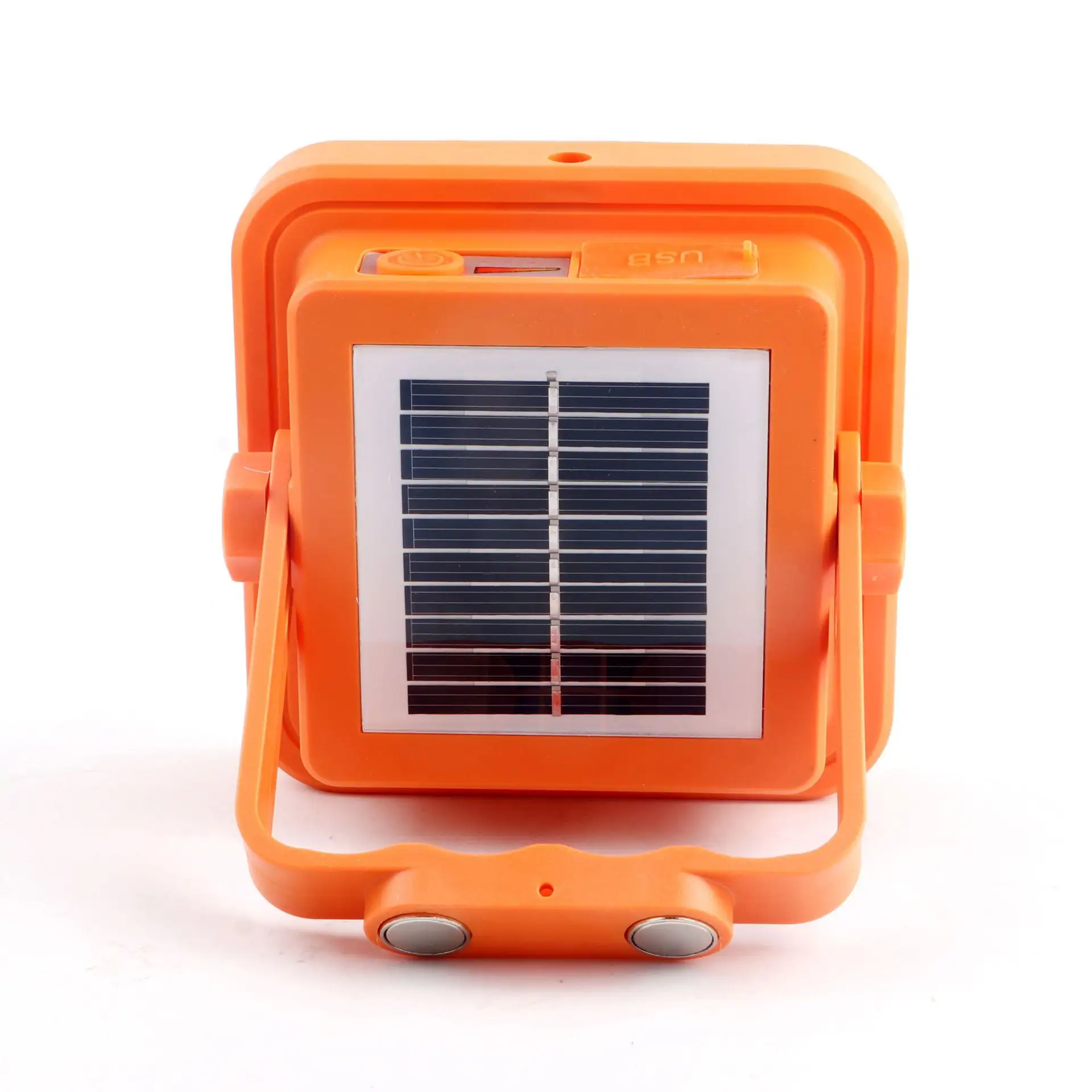 Rechargeable Solar Flood Light Outdoor Portable LED Reflector Spotlight for Emergency Worklight outdoor waterproof for camping