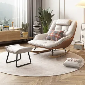 핫 세일 거실 소파 싱글 패브릭 안락 의자 소파 의자 거실 현대 흔들 의자