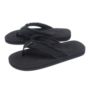 Tongs souples et personnalisées pour hommes, tongs tanga confortables pour hommes, sandales de plage légères à bretelles en toile pour hommes - Product Image 4