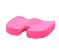 Coussin orthopédique en mousse à mémoire de forme WJ-194 avec logo personnalisé, idéal pour chaise de bureau et de maison, avec housse amovible