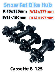 Moyeux de vélo à <span class=keywords><strong>pneus</strong></span> larges Snow Beach, arrière et avant, 32H 36H, moyeu de vélo électrique en aluminium HG, axe traversant <span class=keywords><strong>Alex</strong></span> 15x135mm 15x150mm 12x177mm 12x197mm - Product Image 3