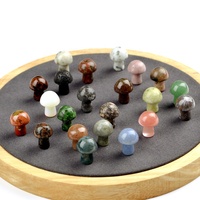 Champignon 15*20mm Haute Qualité Usine Prix Direct Pierre Naturelle Artisanat Décorations Maison Pendentif Accessoires Faits à la Main Pierres Précieuses