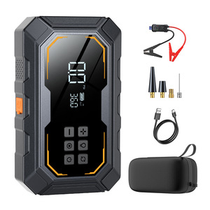 Booster de batterie de voiture 6000mAh Spark Proof Smart <span class=keywords><strong>Boost</strong></span> Jump Starter avec gonflage de pneu 150PSI et lumière LED pour camion et moto - Product Image 6