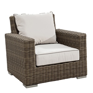 وسادة زاوية للأريكة مقاومة للماء وقابلة للإزالة والغسل، مصنوعة من البوليستر 100٪، بتقنية النسج، محشوة بالفوم، مقاومة للأشعة فوق البنفسجية، مناسبة للأثاث الخارجي - Product Image 1