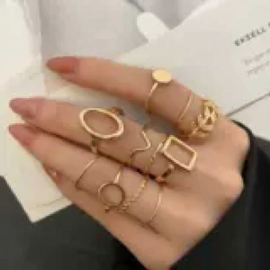 Vendita calda Trending Vintage in acciaio inossidabile coppia anelli regolabili con teschio di serpente intarsio all'ingrosso alla moda - Product Image 2