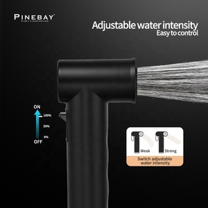 PINEBAY, новинка, модная круглая насадка для ванной комнаты, душевая настенная сантехника для уборки женщин, ручной набор распылителя для биде - Product Image 3