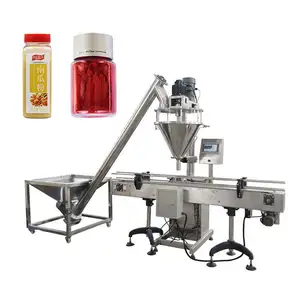 Semi Automatic Auger Powder Filling Machine for Milk / Food / Spices / Seasoning / Flavor
