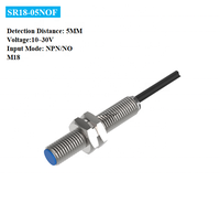 Autonics NPN NC IP67 Sensor Proximity induktif Sensor Probe Flush multifungsi 8mm Sensor Sensor jarak diproduksi Autonics