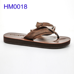 HM0018 Sandalias <span class=keywords><strong>de</strong></span> <span class=keywords><strong>cuero</strong></span> PU <span class=keywords><strong>Chanclas</strong></span> Tanga Sandalia <span class=keywords><strong>para</strong></span> hombres - Product Image 4