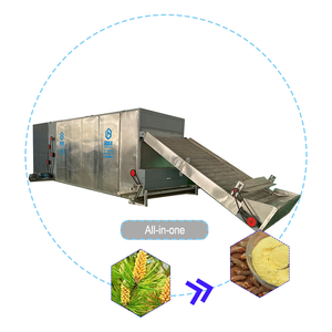 Essiccatore a nastro a rete continua per attrezzature per l'essiccazione di polline di pino - Product Image 2