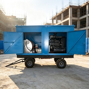 Nettoyeur haute pression <span class=keywords><strong>diesel</strong></span> industriel 240 bars 170 L/min 145 kW pour le détartrage des conduites de centrales chimiques - Product Image 1
