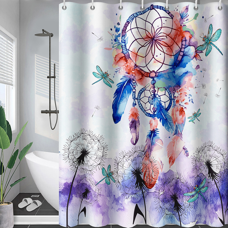 Bohemian style Pink Dreamcatcher Design Romantic