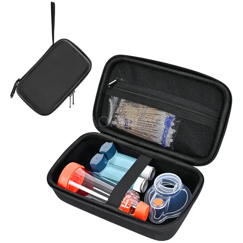 Portable Shockproof Portable Inhaler Holder Asthma for Asthma Protection Inhaler Mask and Other Accessories
