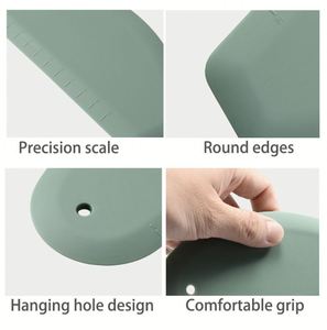 Custom Flexible Silicone Bowl Scraper Kitchen Plastic <b>Bench</b> Dough Baking & Pastry <b>Tool</b> - Product Image 2