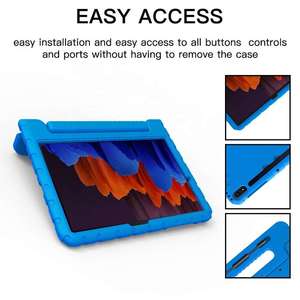 HGD pour Samsung Galaxy Tab S7 Fe 12,4 pouces, coque de tablette en mousse EVA anti-chute, résistante aux chocs, avec emplacement pour stylet - Product Image 4
