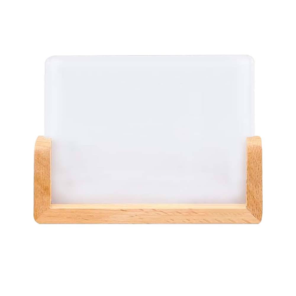 8" wood base+acrylic