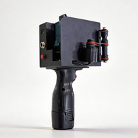 Impresora de Inyección Manual Multisuperficie, Pistola Ergonómica para Impresión de Logotipos en Cajas Grandes