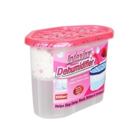 Poudre déshumidifiante parfumée jetable Sanyue, absorbeur d'humidité, 5%-15% d'ingrédients actifs, capacité de 500 ml